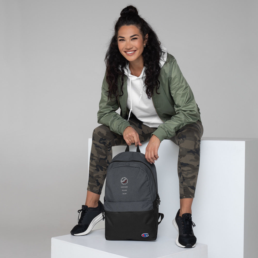 Bestickter L-LIFE / Champion-Rucksack