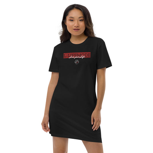 T-Shirt-Kleid aus organischer Baumwolle