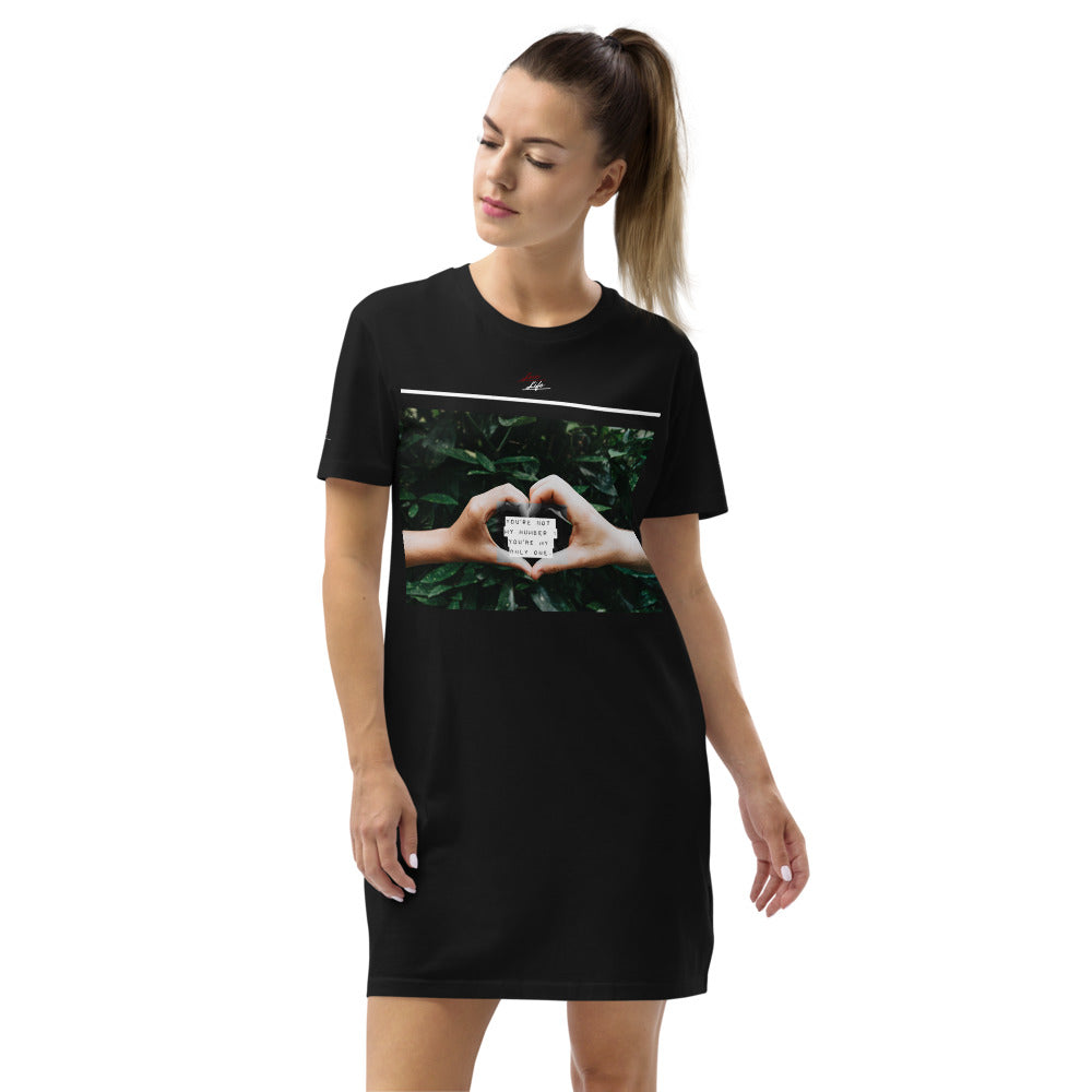 T-Shirt-Kleid aus organischer Baumwolle