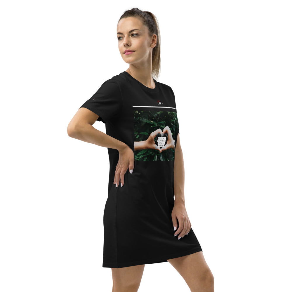 T-Shirt-Kleid aus organischer Baumwolle