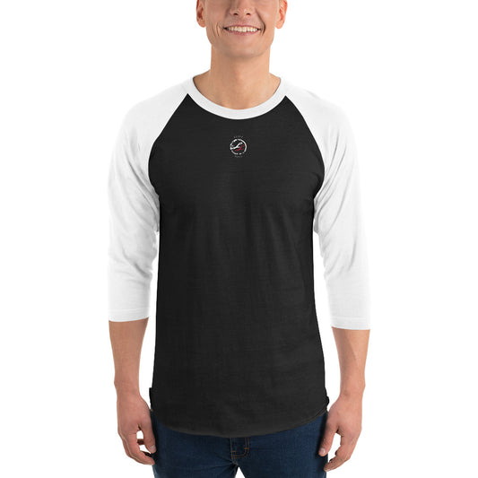 Unisex 3/4 sleeve raglan shirt