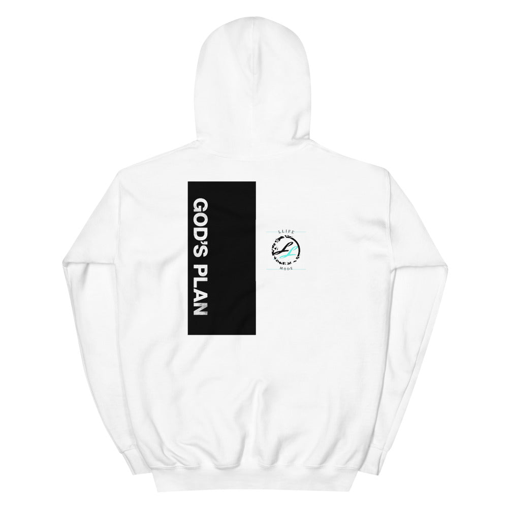 Men's Hoodie White / Black