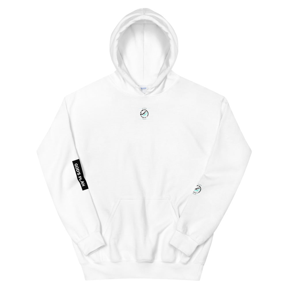 Men's Hoodie White / Black