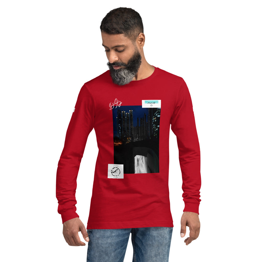 Langärmeliges Unisex-T-Shirt