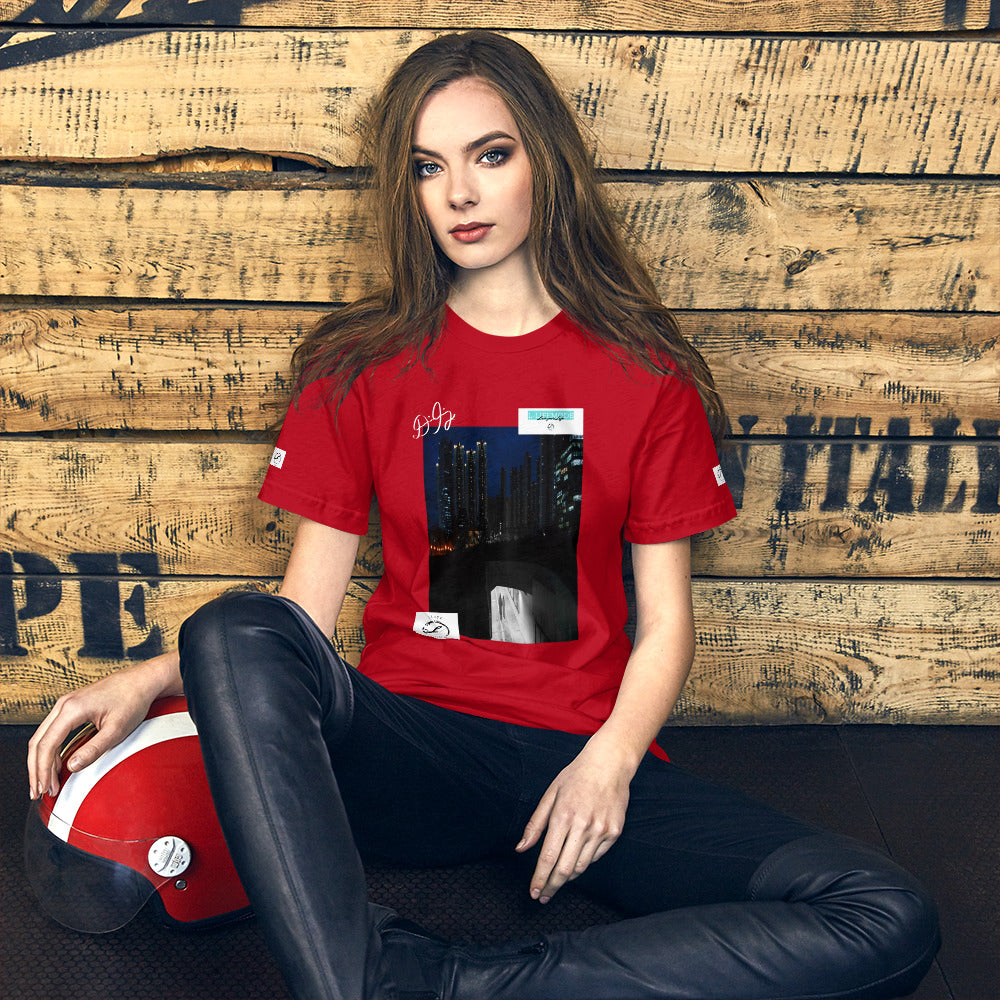 Kurzärmeliges Unisex-T-Shirt